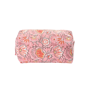 Du tilføjede <b><u>Jaya Large Cosmetic Bag Coral with Flower</u></b> til din kurv.