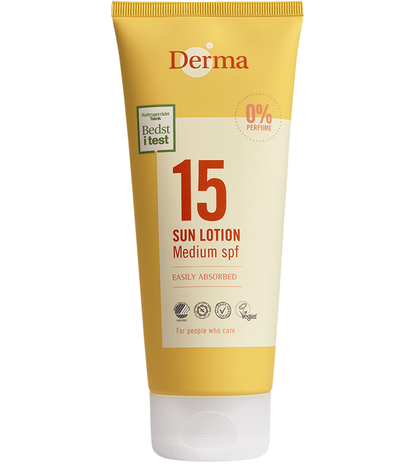 Derma SUN Sollotion SPF15, 200 ml