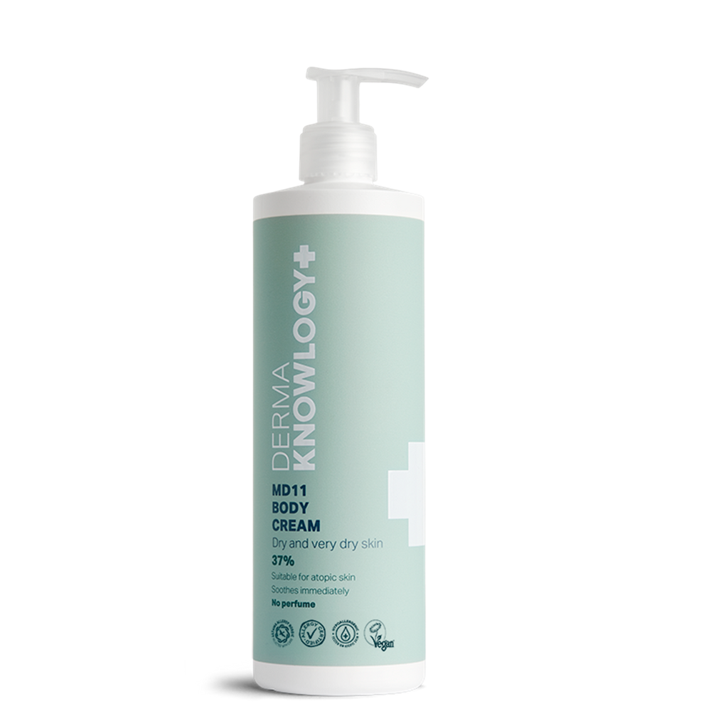 DermaKnowlogy+ MD11 Körpercreme 37% - Trockene und sehr trockene Haut, 200 ml