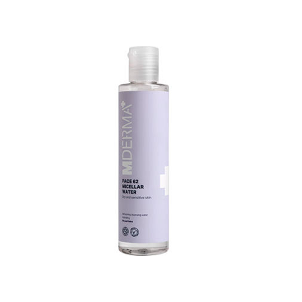 Mderma Face 62 Micellar Water 200 ml Ansigtspleje DermaKnowlogy   