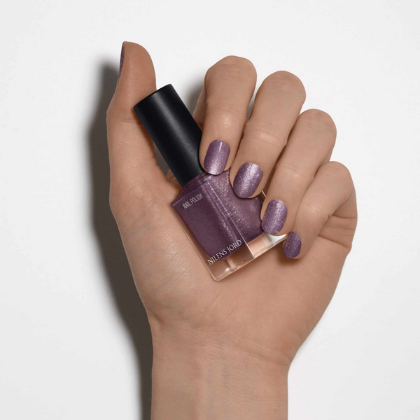 Nilens Jord - Nail Polish – Purple Glitter