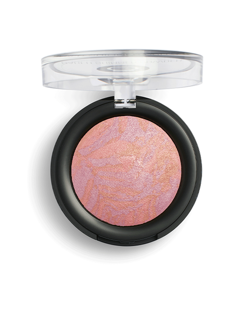 Nilens Jord - Baked Shimmer Powder - Peach Blush