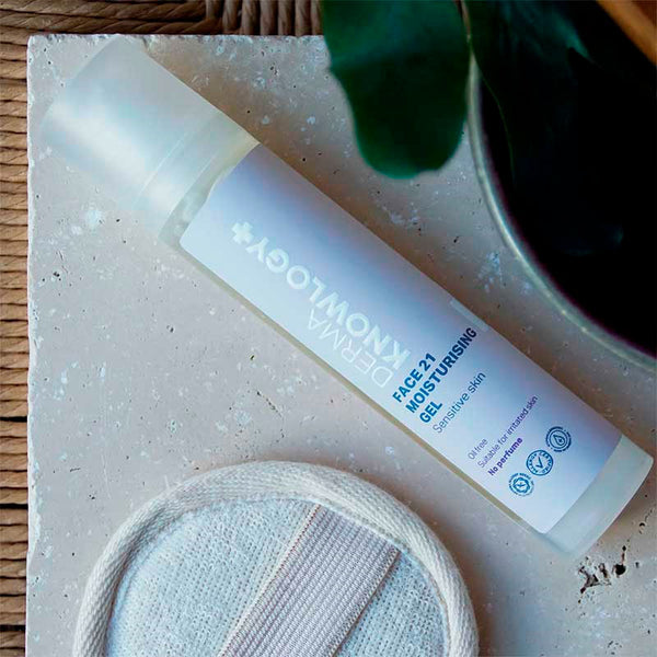 DermaKnowlogy+ FACE 21 Feuchtigkeitsgel - Empfindliche Haut, 50 ml